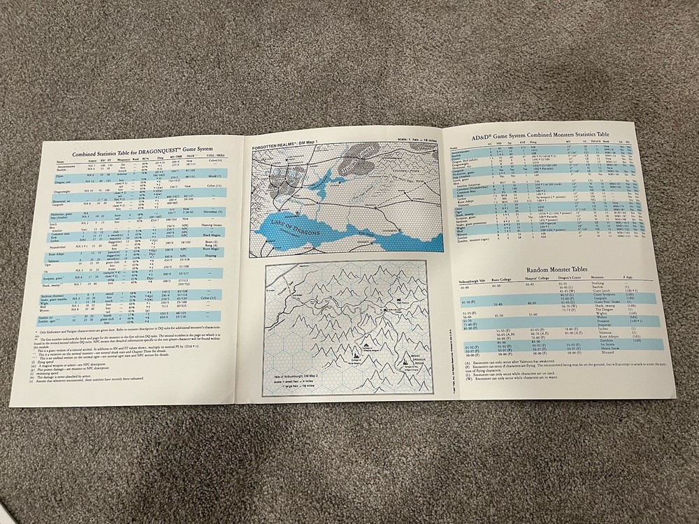 AD&D Module - The Shattered Statue - Dungeons and Dragons - TSR 9221 -