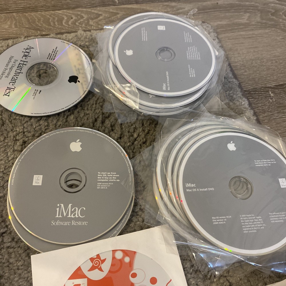 Vintage Computer Software Disc Lot Software Restore Operating Systems Games 250+