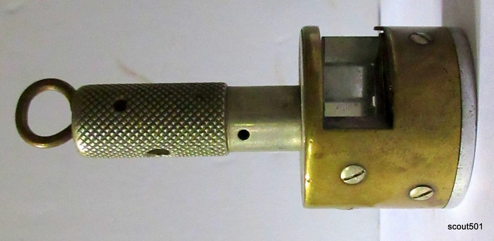 Vintage WWII E R Watts & Son London Light Refraction Optical Prism Device Tool