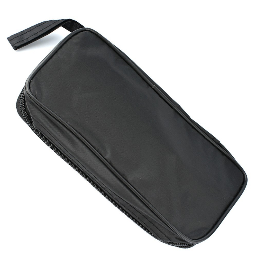 Convenient Black Cloth Bag for Digital Multimeter for Professional Use