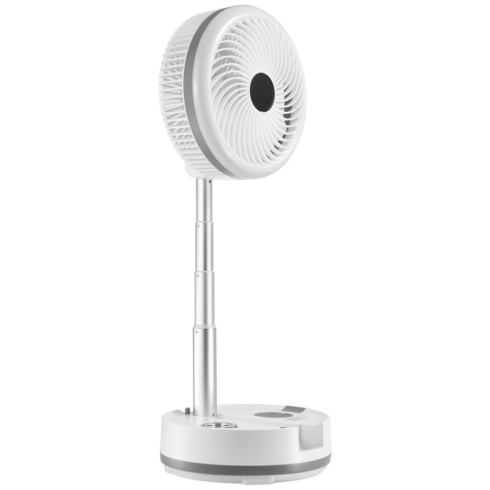 10" Foldable Oscillating Fan with Remote, 9 Speed, Rechargeable, Adjustable