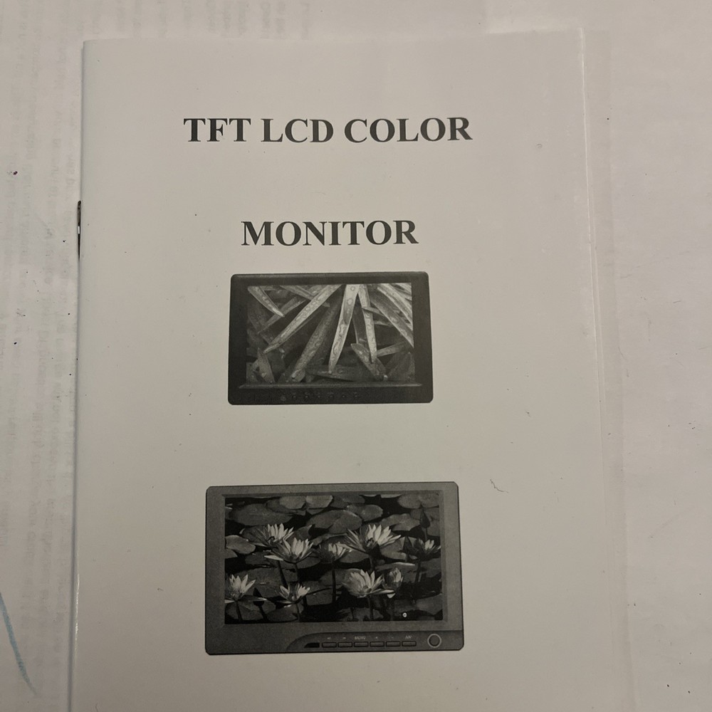 TFT Monitor /display , Wireless remote