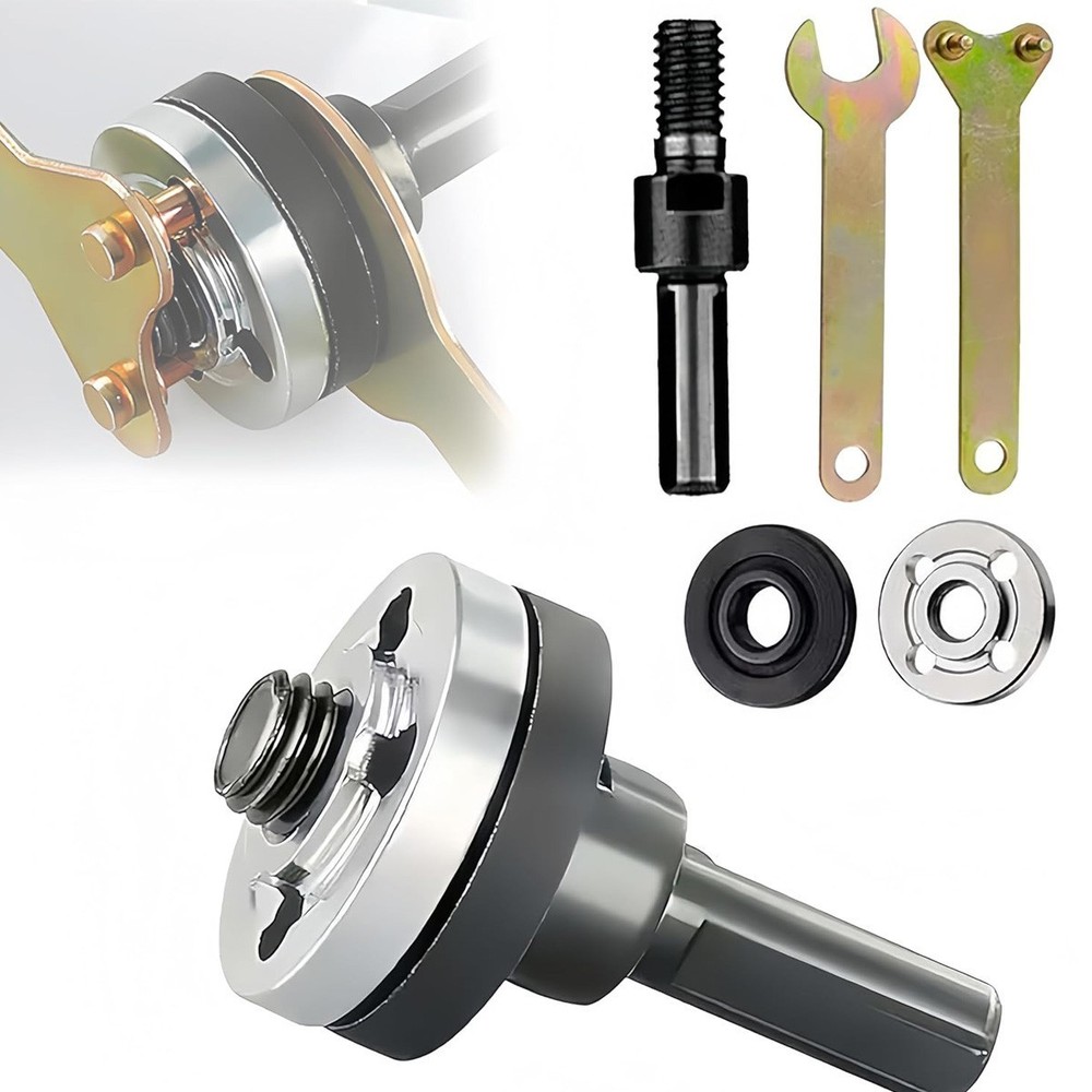 Conversion 10mm Angle Grinding Adapter Connecting Rod Kit For Metal Deburring