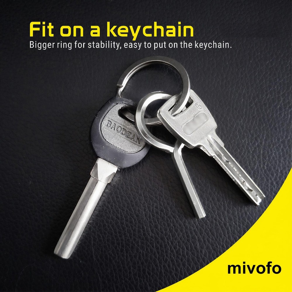 Hex Key Dogging Key with Full Loop, Allen Wrench Key for Push Bar Panic Exit ...