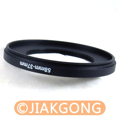 58mm-37mm 58-37 Step Down Filter Ring Stepping Adapter