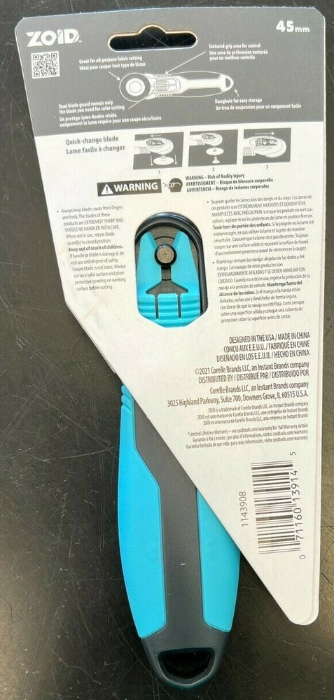 ZOID ROTARY CUTTER 45MM 1143908