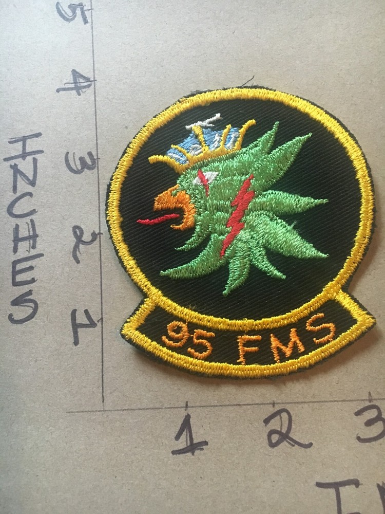 USAF 95th FMS Field Maintenance Squadron patch 5/1/25