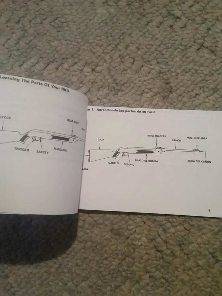 Original Crosman 795 Rifle Owners Manual NOS