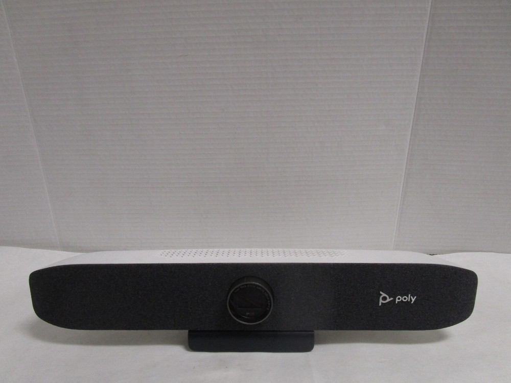 Poly Studio P15 Personal Video Bar 4K Camera Microphone Speaker Conference