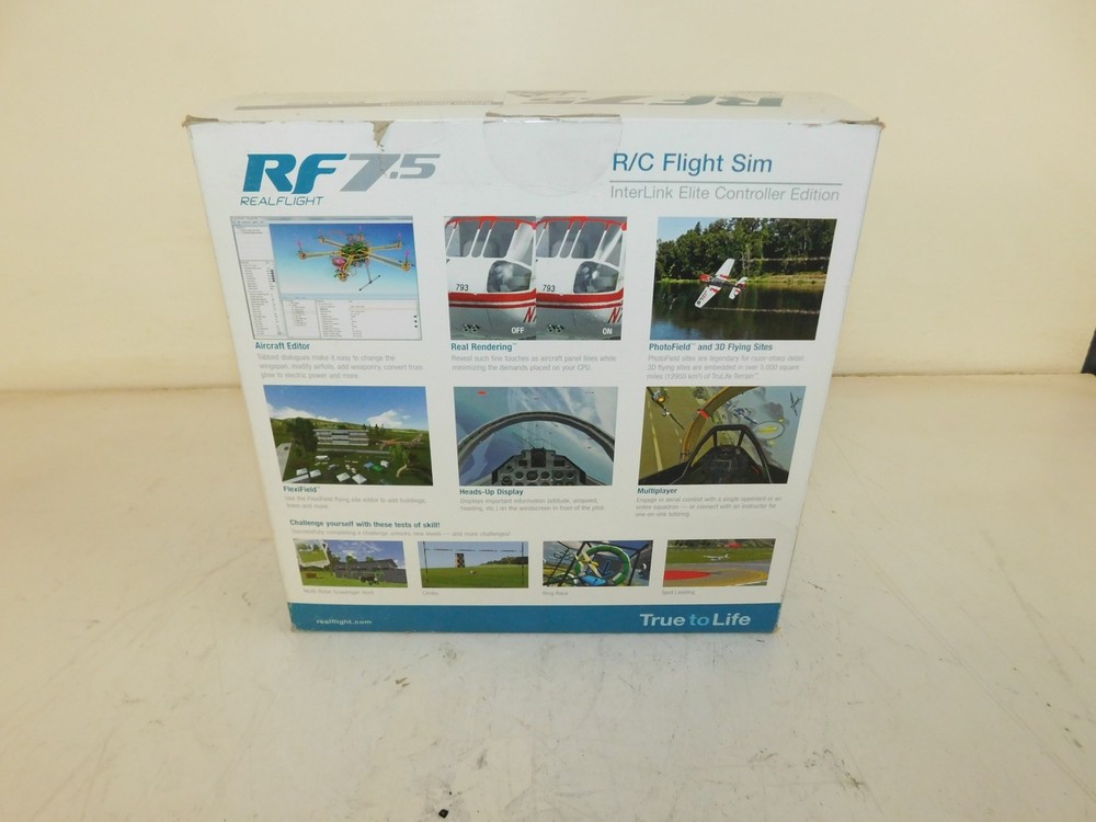 ^^ FUTABA RF 7.5 REALFLIGHT R/C FLIGHT SIMULATOR (LSP106)