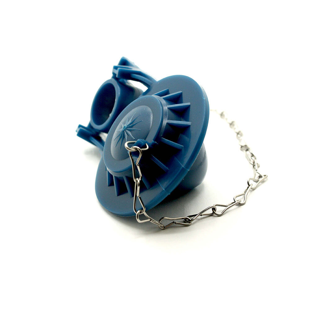 Thrifco 4400278 Universal 3 Mounting Function Vinyl Flapper with Chain