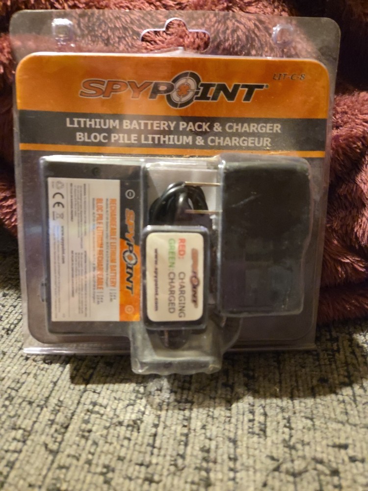 Spypoint 7.4V Lithium Battery Pack & Charger Kit