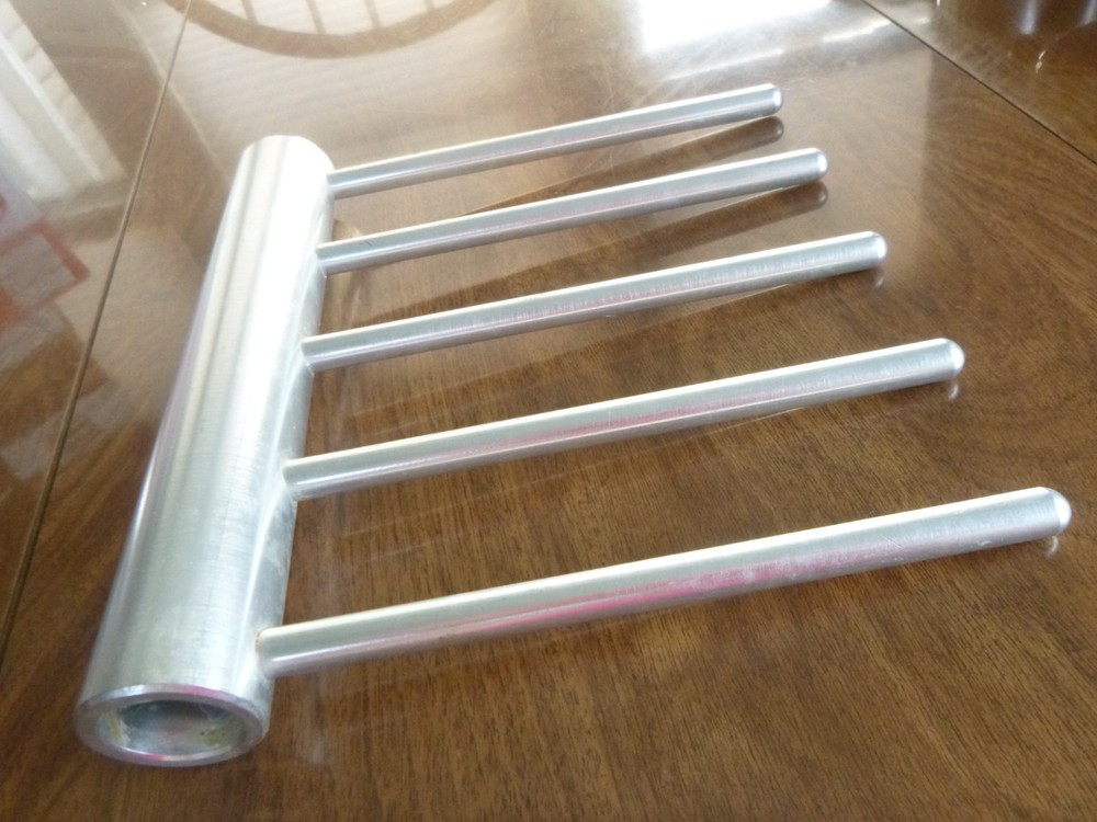 Commercial Bakery 5-Finger Icing Tool Stainless Steel
