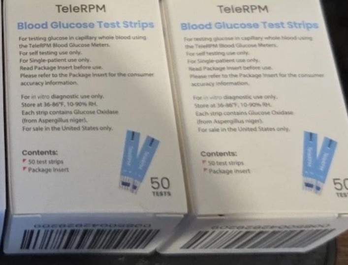 Telerpm  Test Strips/ Exp 3/2027 300ct