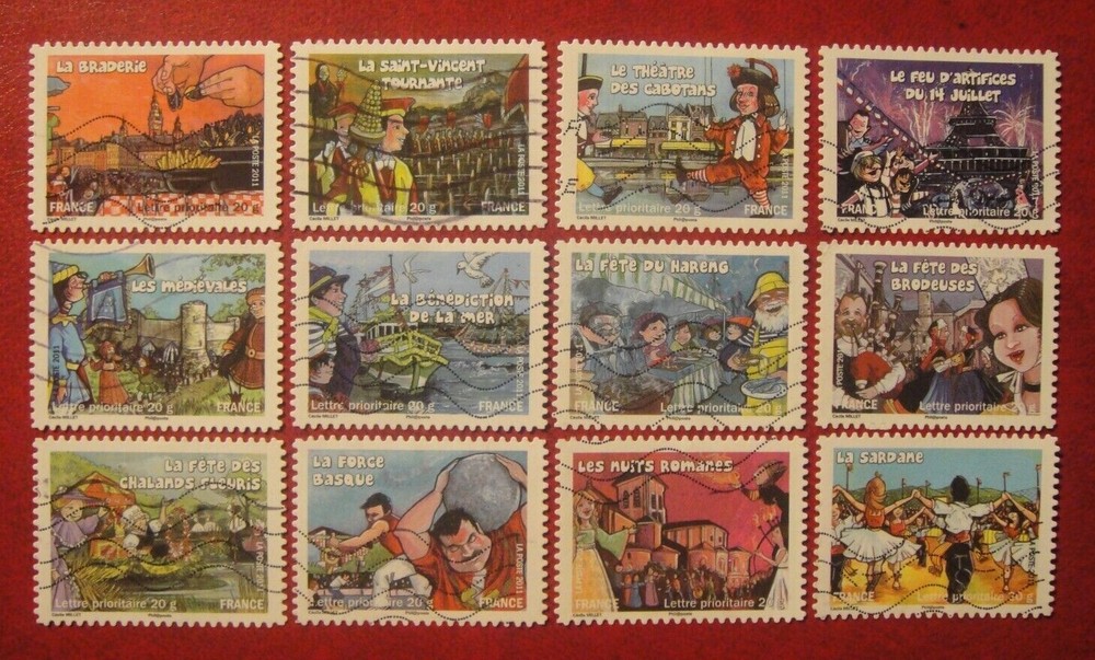 France 2011. Festivals and Traditions. Full Set Used.