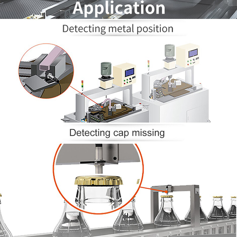 Non-Metallic Induction Switch Line Rectangular Capacitive Proximity LiquidSensor
