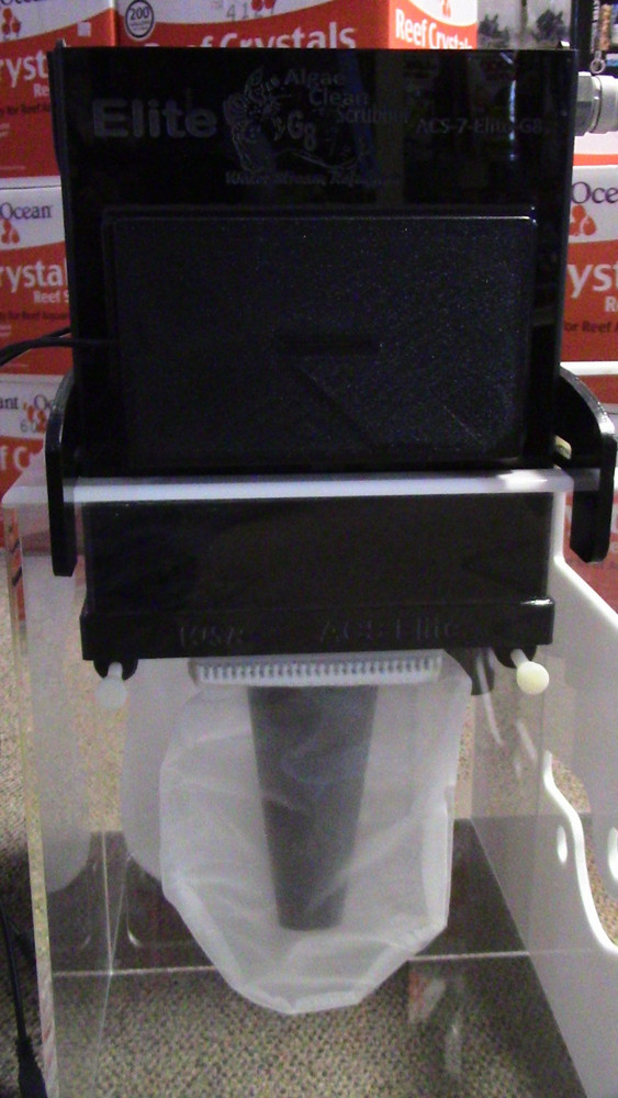Algae Clean Scrubber Hang on Sump ACS-7-Elite-G8 W/ Algae Tear Drop Flex Screen.