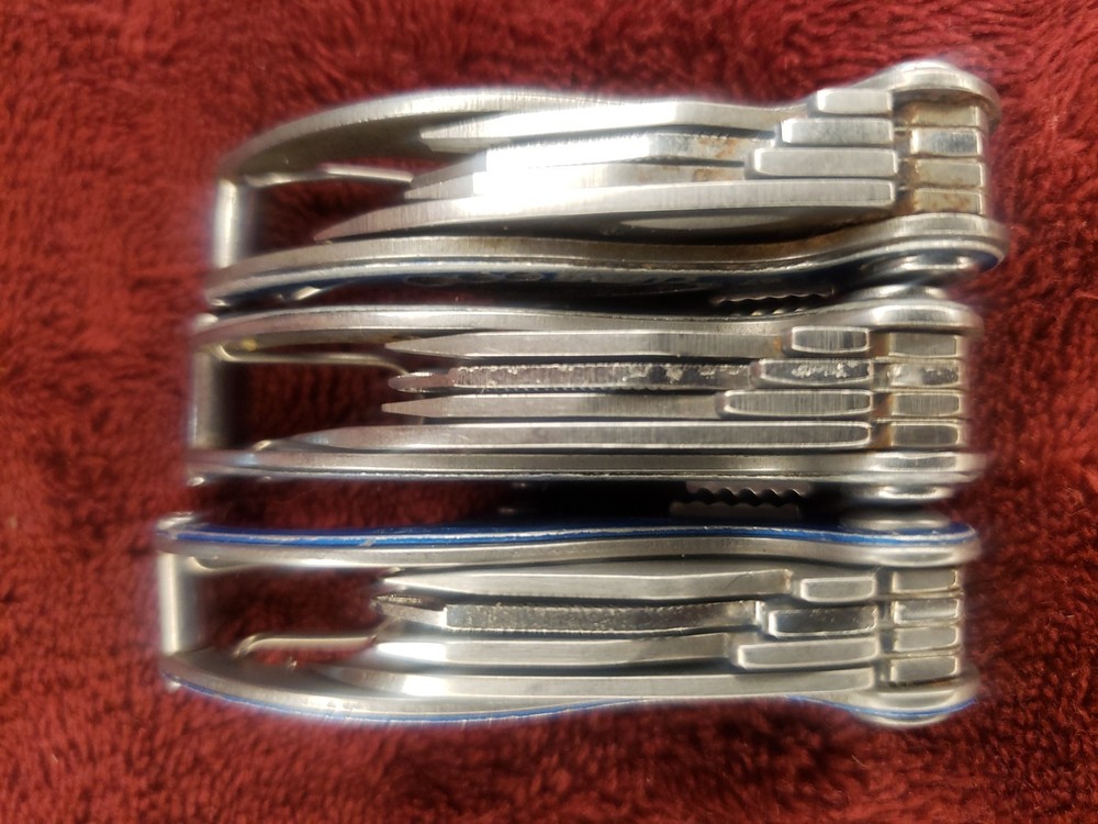🔪 Lot 3 Gerber Multi Tool Curve multiplier 2 Blue 1 Silver
