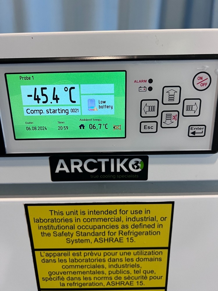 ARCTIKO ULUF 15 ultra low temperature freezer