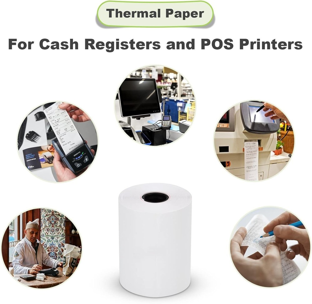 Thermal Paper Bulk Pack - 100 Rolls, 2-1/4" x 50'
