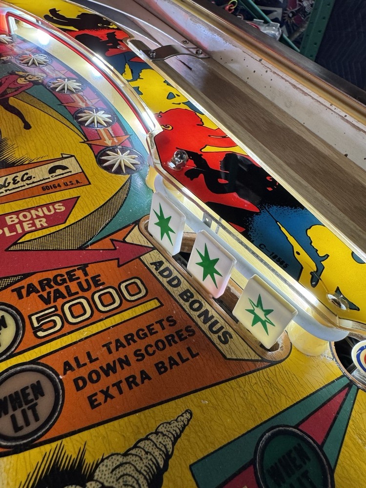 1978 CHARLIES ANGELS PINBALL MACHINE PROFESSIONAL TECHS PLAYS GREAT