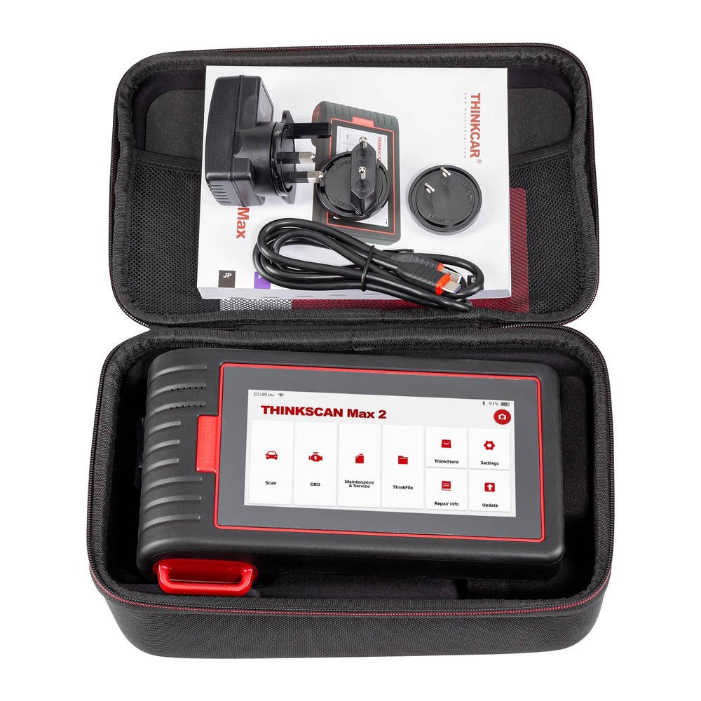 Thinkcar Thinkscan Max2 OBD2 Full System Diagnostic Tool w/ CAN-FD, FCA AutoAuth