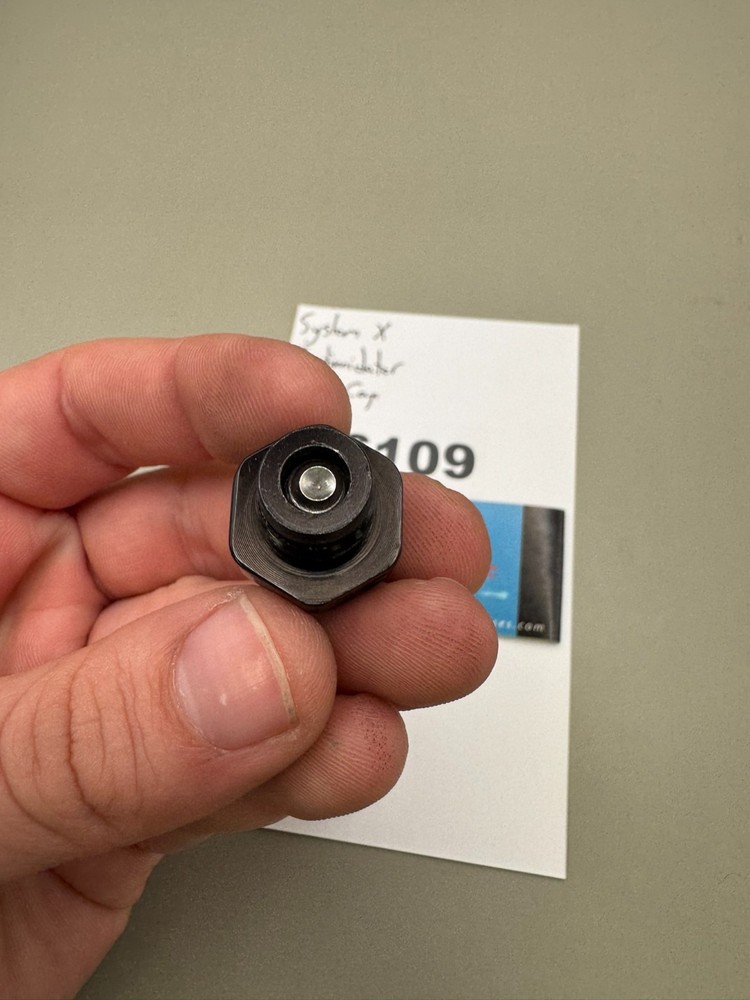 System X Intimidator Ram Cap-Gloss Black