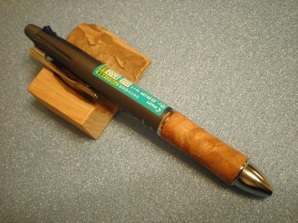 Pilot Dr.GRIP 4+1 Customized to Wood Click