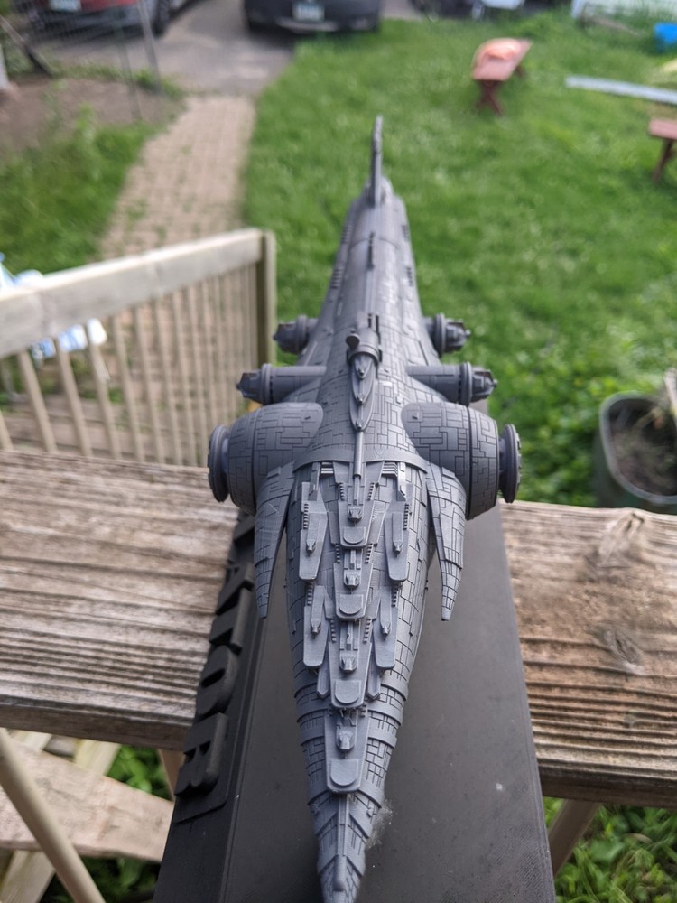 Star Wars Armada Subjugator Class Super Star Destroyer Scale