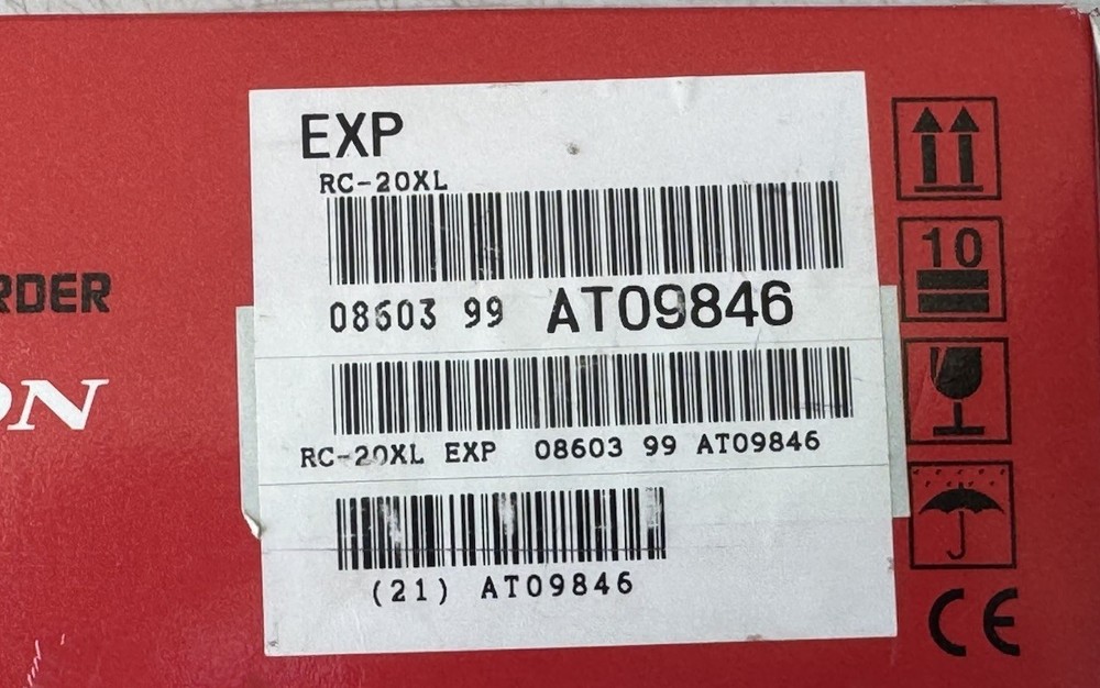 Boss RC-20XL Loop Station Phrase Recorder Sampler Pedal CIB