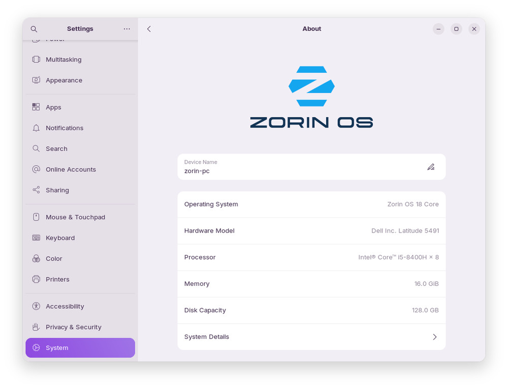 Zorin OS 18 Full Desktop with macOS and Windows software Integration #15