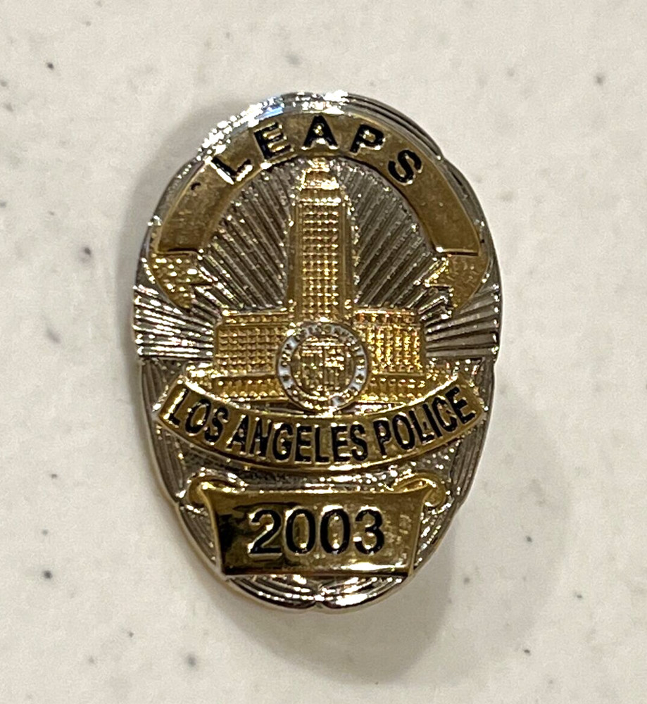 LAPD 2003 LEAPS Law Enforcement and Private Security Pin