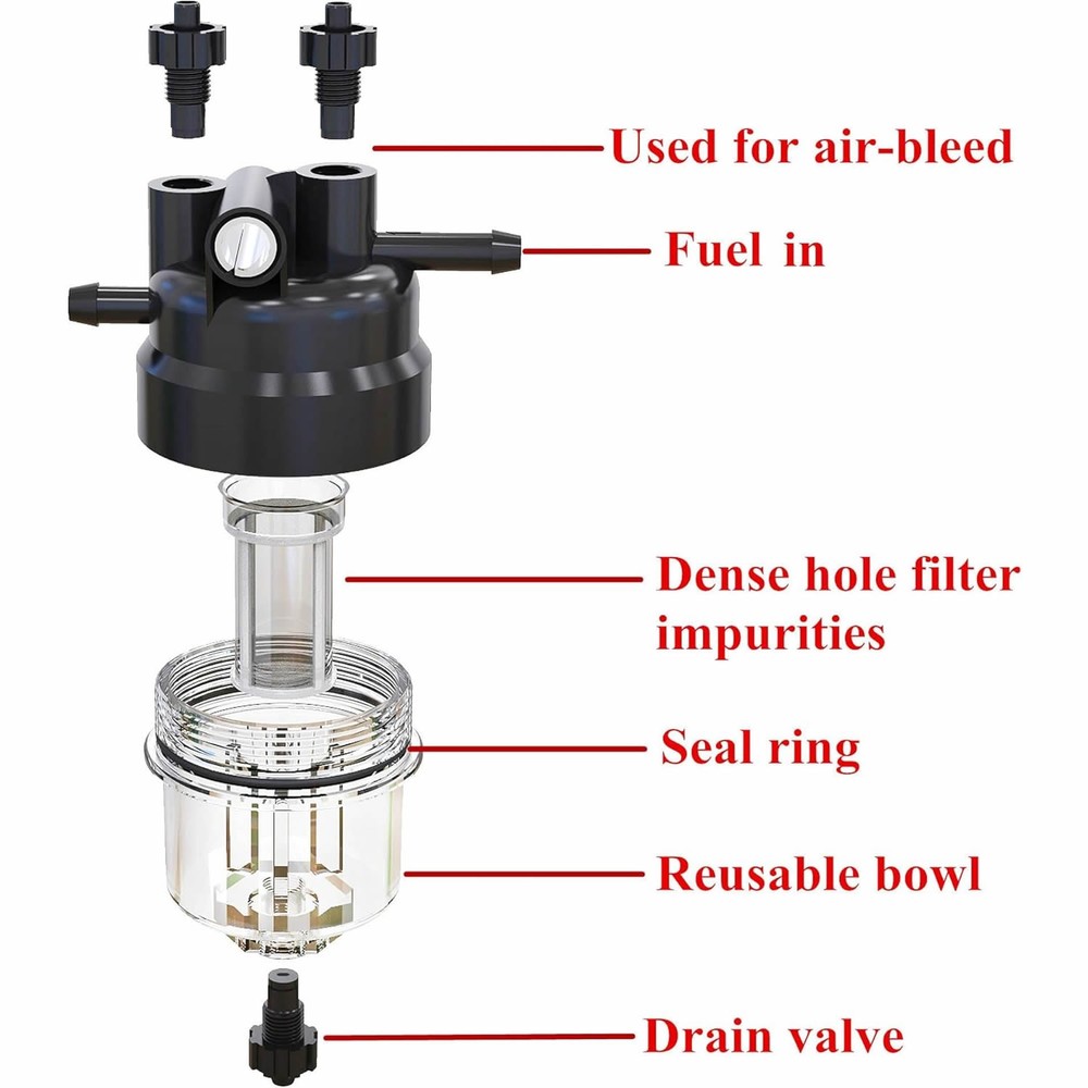 For Perkins 130306380 FUEL FILTER Assembly