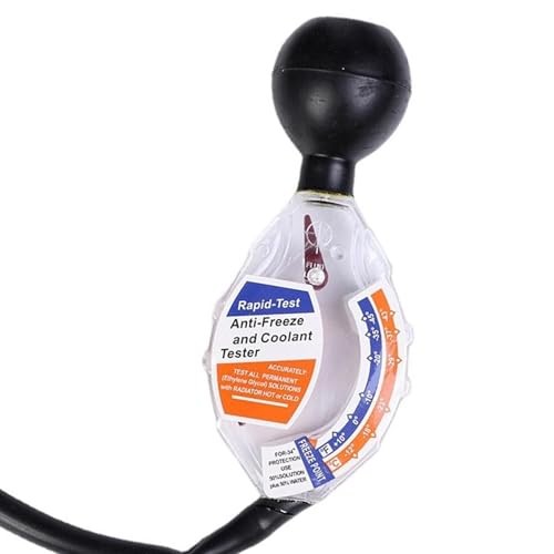 Coolant Tester Accessory, Dial Type Antifreeze Coolant Tester, High Accuracy