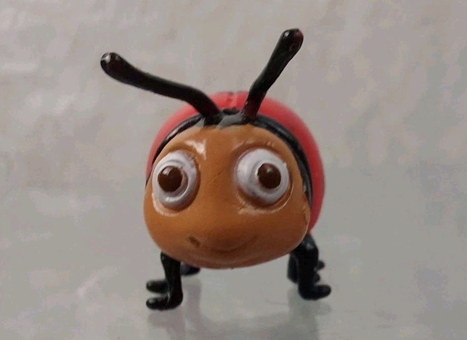 Disney Ladybug Mini Figure Bug's Life Tinkerbell ? Toy PVC Replacement Playset