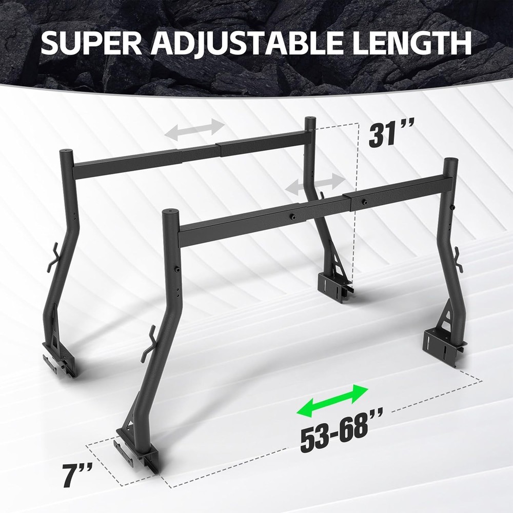 Truck Ladder Racks Extendable 46-71 Universal
