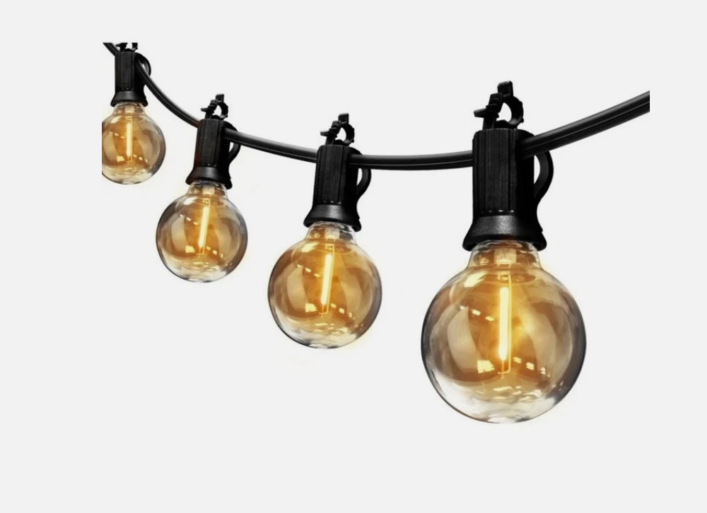 Feit Electric 50' LED Cafe String Light - Open Box