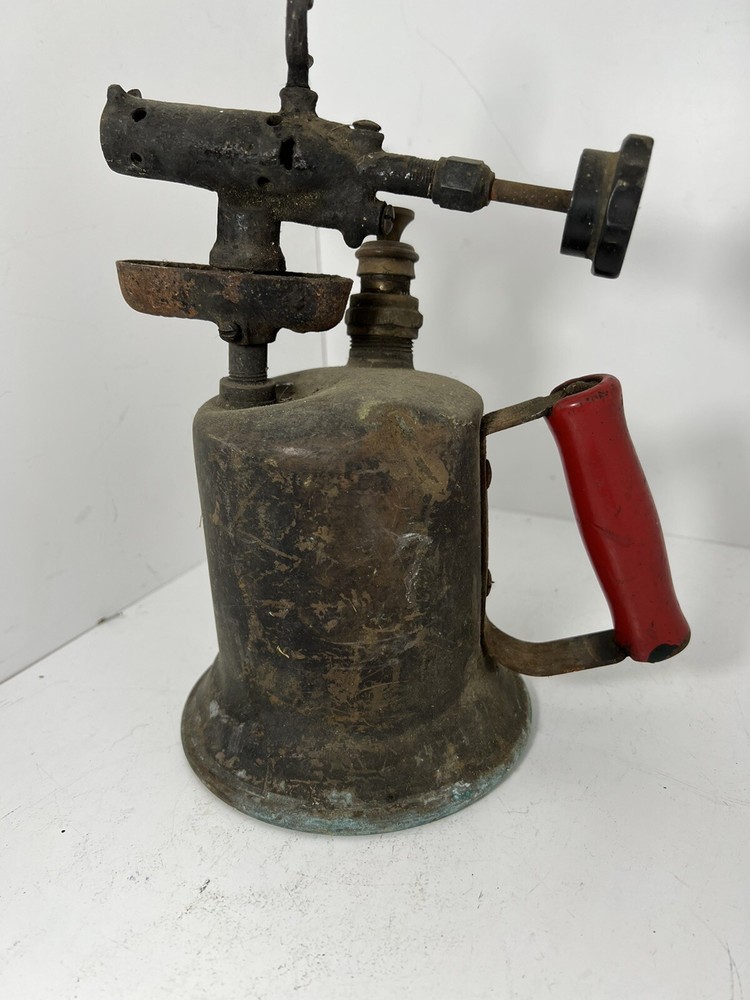 Vintage Brass GASOLINE BLOW TORCH (C2)