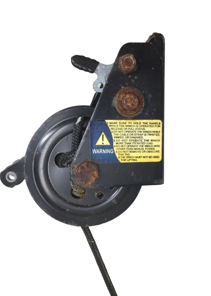 Black and Silver Jun Kaung All Purpose Ratchet Winch Puller