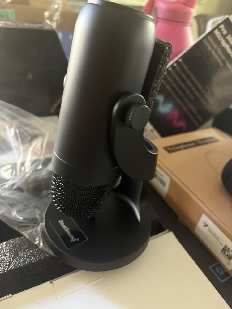 ZealSound USB Microphone,Condenser Computer PC Mic,Plug&Play Gaming Microphones