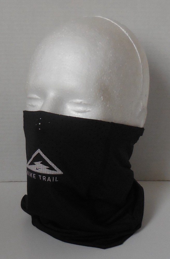 Nike Dri-Fit Trail Wrap Neck Face Black/White !