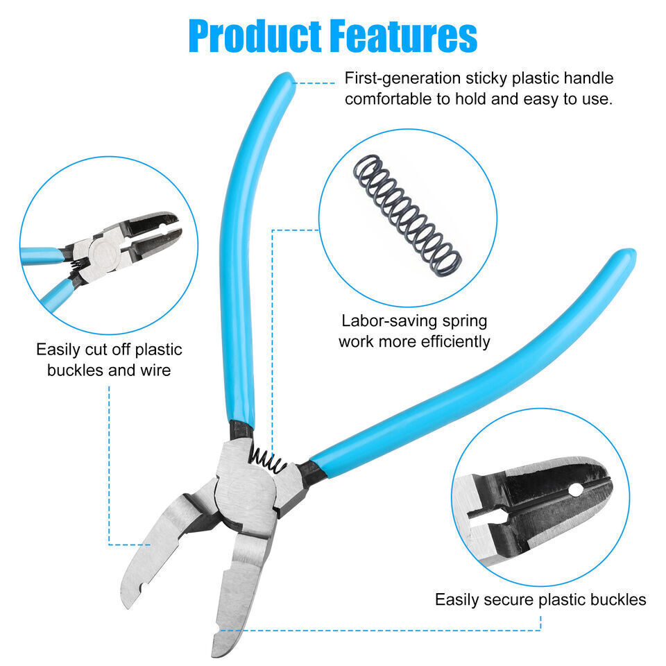 Panel Clip Pliers Car Fastener Cutter Clips Panel Puller Plier Tool Popper Tool