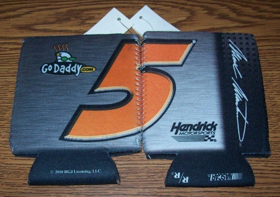 MARK MARTIN #5 GODADDY CAN COOLER KOOZIE NEW!!!!!!