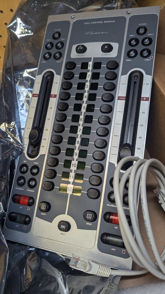 Telos Axia Call Control Module Element 2 Phone