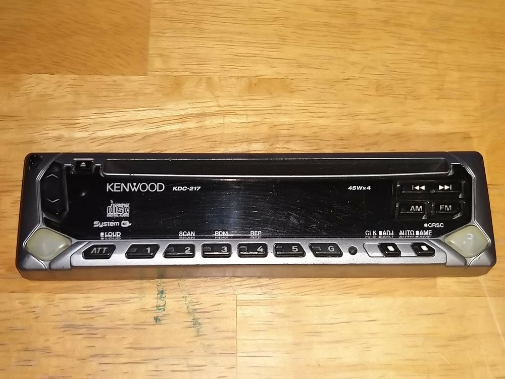 KENWOOD KDC-217 FACE PLATE ONLY