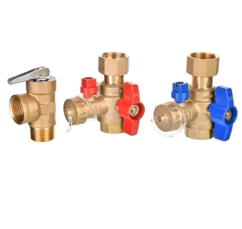 Rheem Brass Service Valves for Tankless Water Heaters OPEN BOX