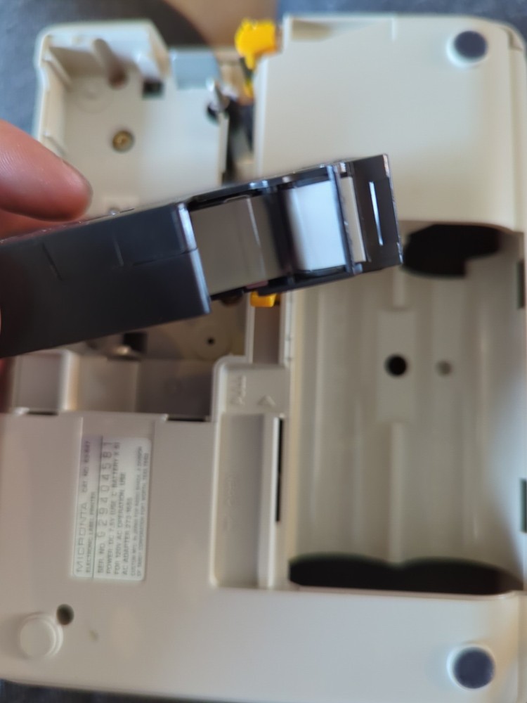 Vintage Micronta electronic Labeling System Label Maker 63-647 Untested