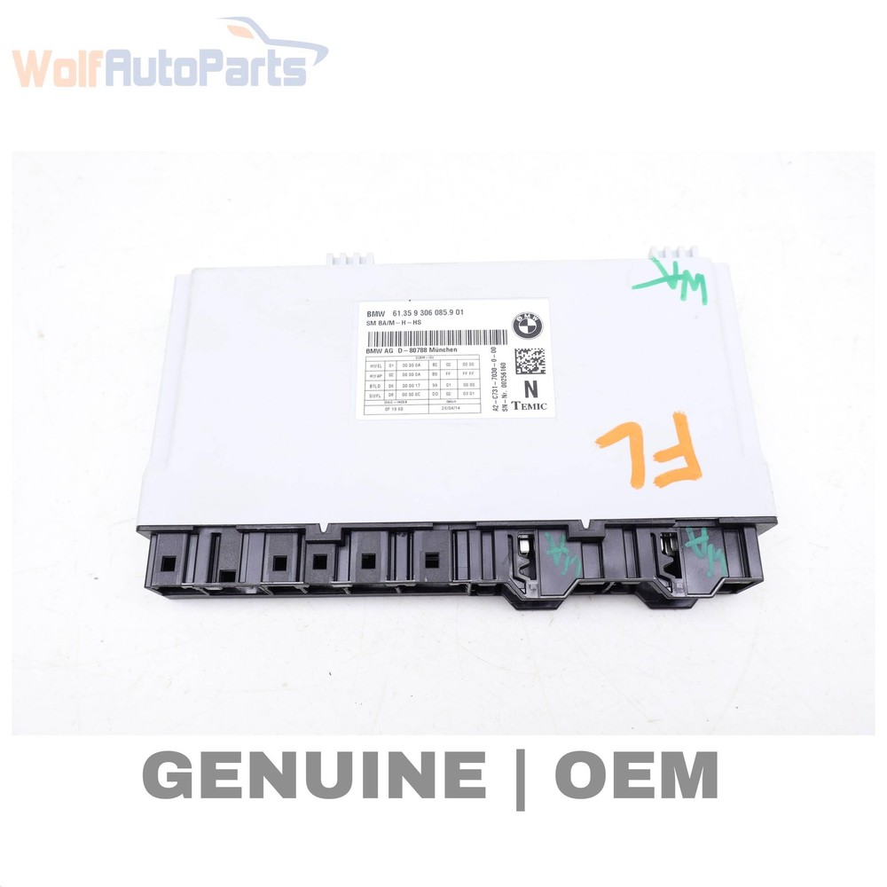 2013-2016 BMW 328I - Front SEAT Memory Control Module 9306085