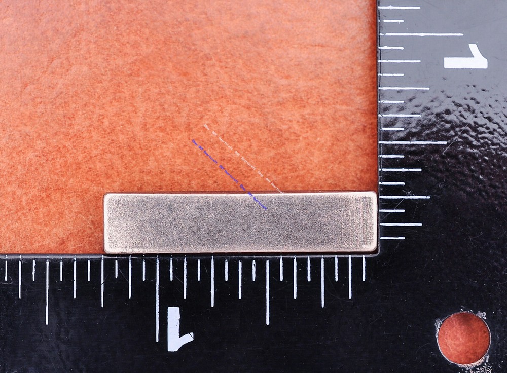 30X Antique Silver Metal Solid Rectangle Leather Rivet Studs Tacks Leathercraft