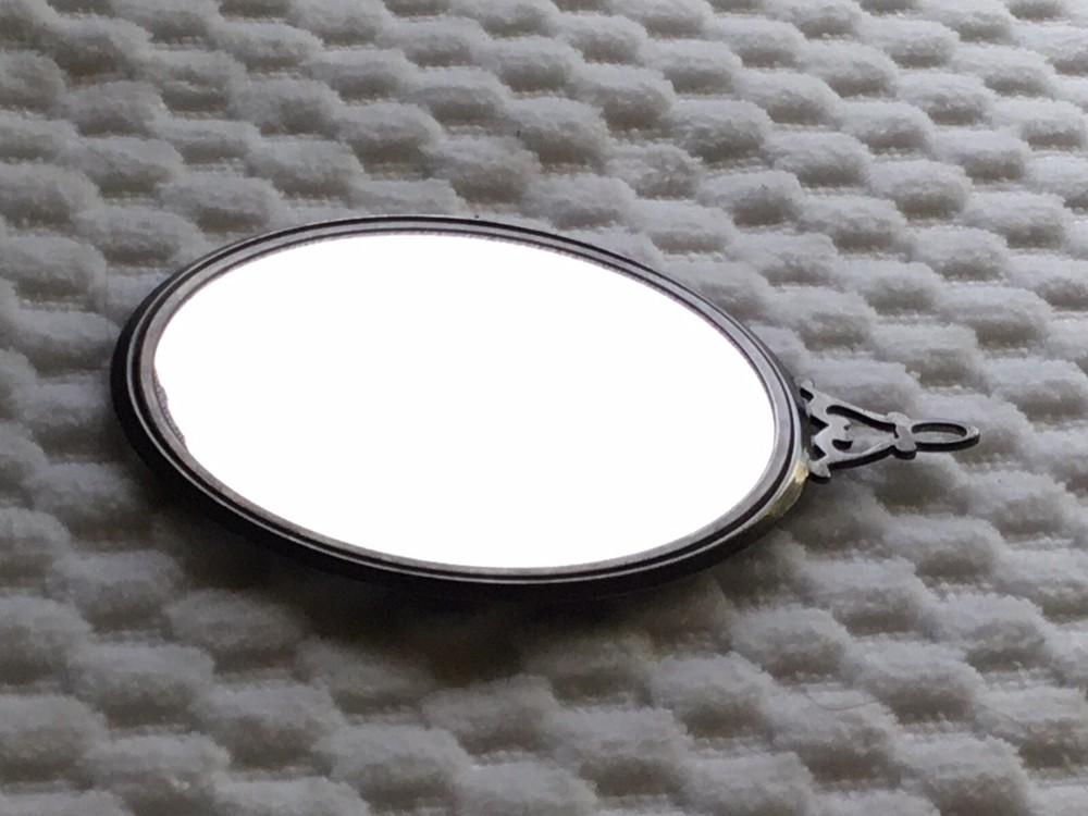 VINTAGE WEBSTER STERLING SILVER NOVELTY MIRROR SMALL HANDLE